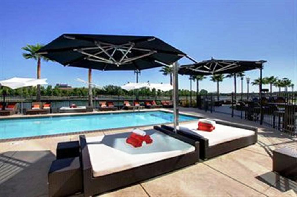 University Plaza Waterfront Hotel Stockton Eksteriør bilde